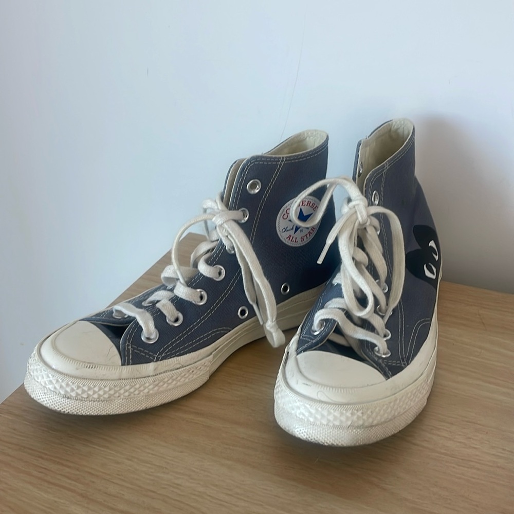 Comme Des Garcons X Converse Unisex Chuck Taylor High Top Sneakers
